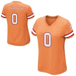 Nike Billy Schrauth Tampa Bay Buccaneers Game Orange Alternate Jersey - Women's