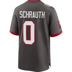 Nike Billy Schrauth Tampa Bay Buccaneers Game Pewter Alternate Jersey - Youth