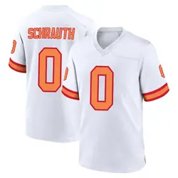 Nike Billy Schrauth Tampa Bay Buccaneers Game White '76 Jersey - Youth