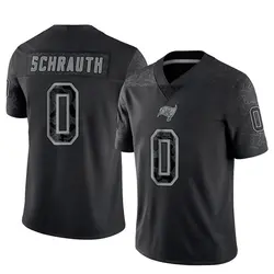 Nike Billy Schrauth Tampa Bay Buccaneers Limited Black Reflective Jersey - Men's