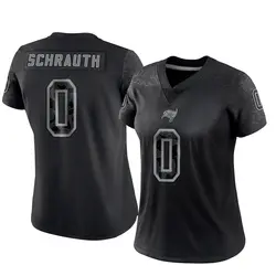Nike Billy Schrauth Tampa Bay Buccaneers Limited Black Reflective Jersey - Women's