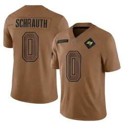 Nike Billy Schrauth Tampa Bay Buccaneers Limited Brown 2023 Salute To Service Jersey - Youth