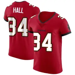 Nike Bryce Hall Tampa Bay Buccaneers Elite Red Vapor Jersey - Men's
