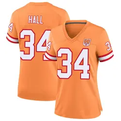 Nike Bryce Hall Tampa Bay Buccaneers Game Cream sicle 50th Season Jersey - Women's