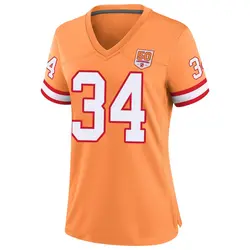 Nike Bryce Hall Tampa Bay Buccaneers Game Cream sicle 50th Season Jersey - Women's