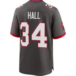Nike Bryce Hall Tampa Bay Buccaneers Game Pewter Alternate Jersey - Men's