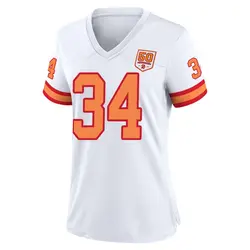 Nike Bryce Hall Tampa Bay Buccaneers Game White '76 50th Season Jersey - Women's