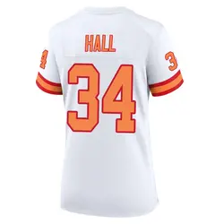 Nike Bryce Hall Tampa Bay Buccaneers Game White '76 50th Season Jersey - Women's