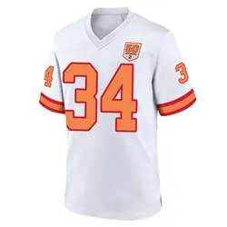 Nike Bryce Hall Tampa Bay Buccaneers Game White '76 50th Season Jersey - Youth
