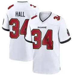 Nike Bryce Hall Tampa Bay Buccaneers Game White Jersey - Men's