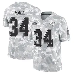 Nike Bryce Hall Tampa Bay Buccaneers Limited Arctic Camo 2024 Salute to Service Jersey - Youth