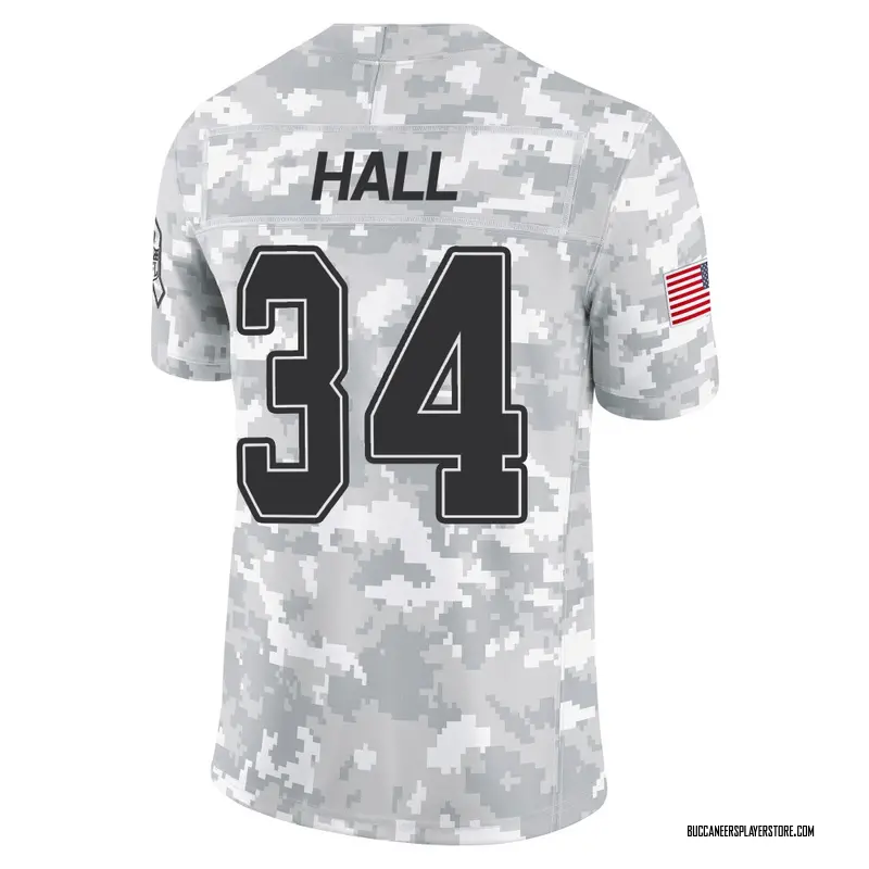 Nike Bryce Hall Tampa Bay Buccaneers Limited Arctic Camo 2024 Salute to Service Jersey - Youth