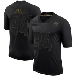 Nike Bryce Hall Tampa Bay Buccaneers Limited Black 2020 Salute To Service Jersey - Men's