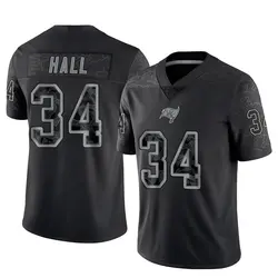 Nike Bryce Hall Tampa Bay Buccaneers Limited Black Reflective Jersey - Men's