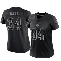 Nike Bryce Hall Tampa Bay Buccaneers Limited Black Reflective Jersey - Women's