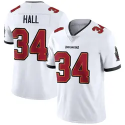 Nike Bryce Hall Tampa Bay Buccaneers Limited White Vapor Untouchable Jersey - Youth