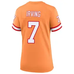 Nike Bucky Irving Tampa Bay Buccaneers Game Cream sicle 50th Season Jersey - Women's