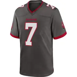 Nike Bucky Irving Tampa Bay Buccaneers Game Pewter Alternate Jersey - Men's