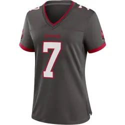 Nike Bucky Irving Tampa Bay Buccaneers Game Pewter Alternate Jersey - Women's