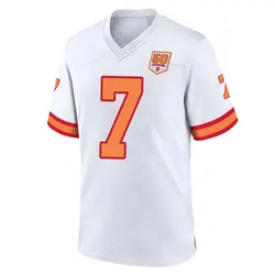 Nike Bucky Irving Tampa Bay Buccaneers Game White '76 50th Season Jersey - Men's
