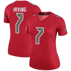 Nike Bucky Irving Tampa Bay Buccaneers Legend Red Color Rush Jersey - Women's