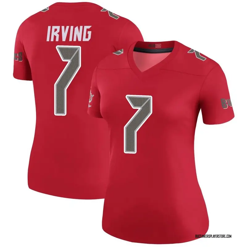 Nike Bucky Irving Tampa Bay Buccaneers Legend Red Color Rush Jersey - Women's