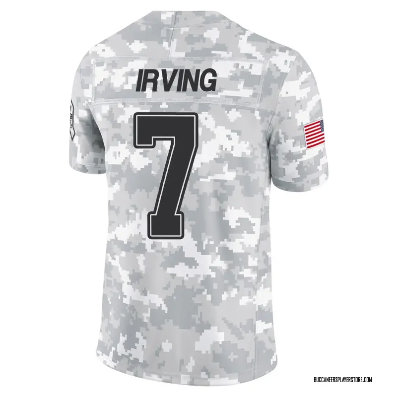 Nike Bucky Irving Tampa Bay Buccaneers Limited Arctic Camo 2024 Salute to Service Jersey - Men's