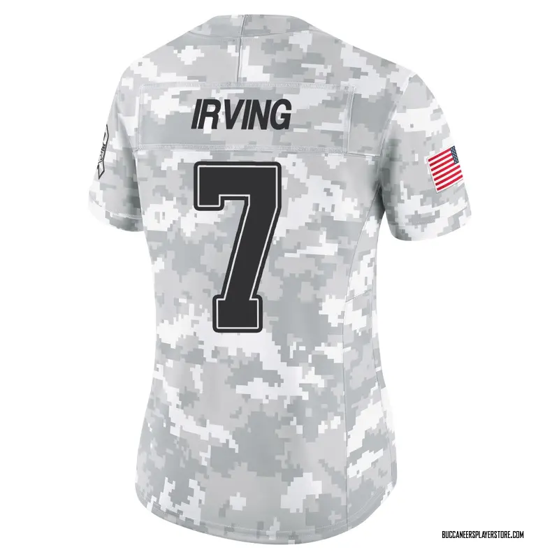 Nike Bucky Irving Tampa Bay Buccaneers Limited Arctic Camo 2024 Salute to Service Jersey - Women's