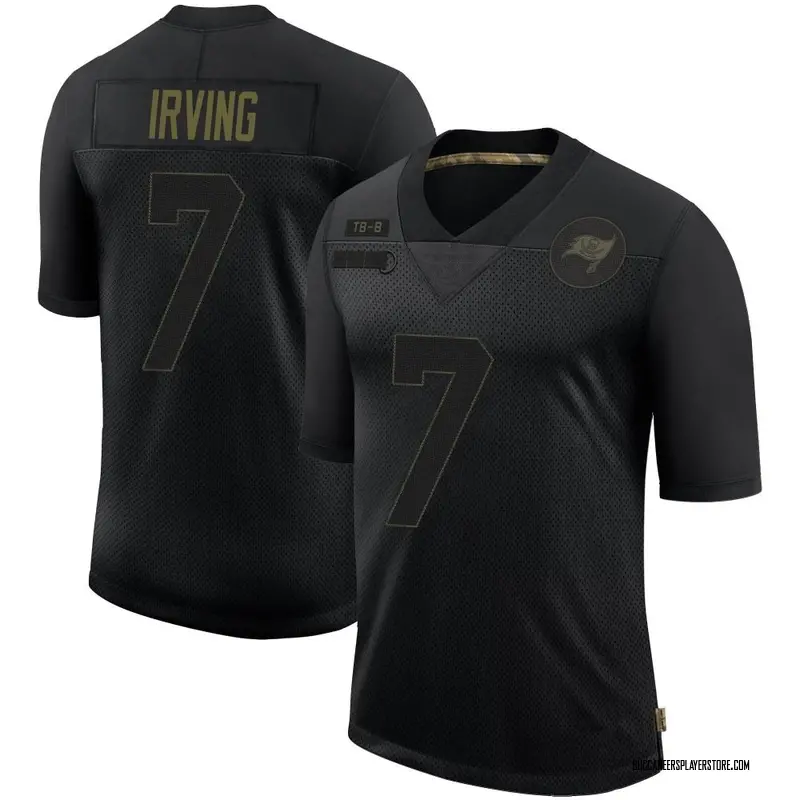 Nike Bucky Irving Tampa Bay Buccaneers Limited Black 2020 Salute To Service Jersey - Men's