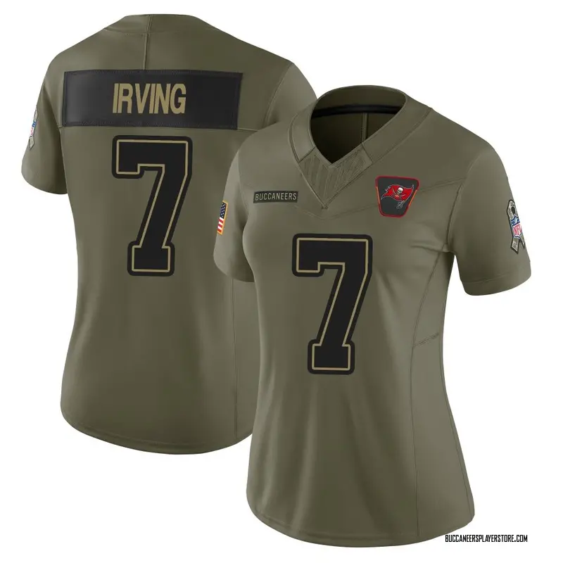 Nike Bucky Irving Tampa Bay Buccaneers Limited Olive 2025 Salute to Service Jersey - Women's