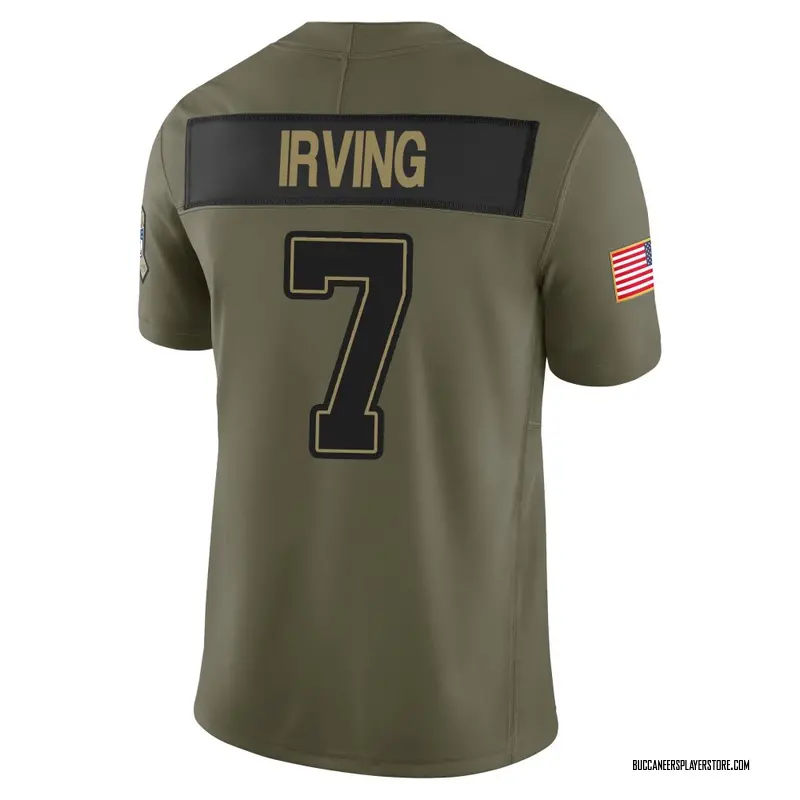 Nike Bucky Irving Tampa Bay Buccaneers Limited Olive 2025 Salute to Service Jersey - Youth
