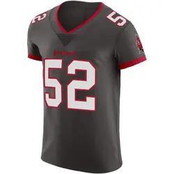 Nike C.J. Brewer Tampa Bay Buccaneers Elite Pewter Alternate Vapor Jersey - Men's