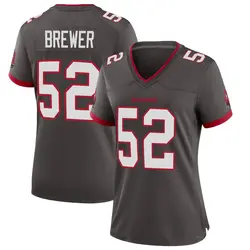 Nike C.J. Brewer Tampa Bay Buccaneers Game Pewter Alternate Jersey - Women's