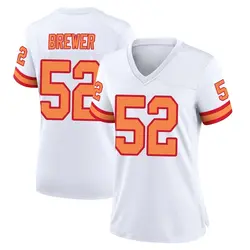 Nike C.J. Brewer Tampa Bay Buccaneers Game White '76 Jersey - Women's