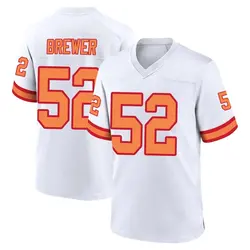 Nike C.J. Brewer Tampa Bay Buccaneers Game White '76 Jersey - Youth