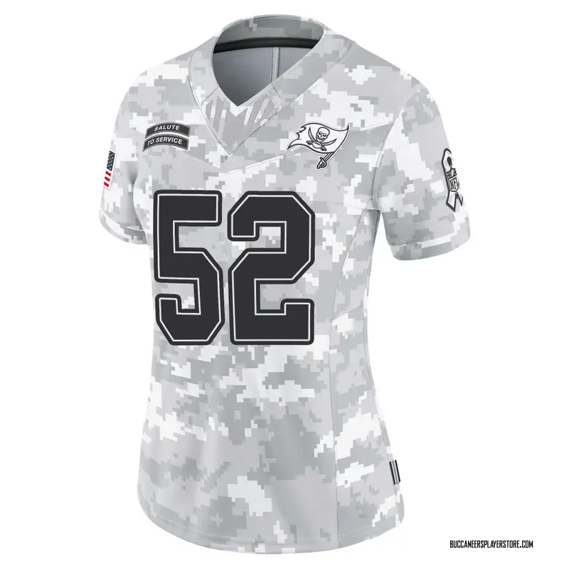 Nike C.J. Brewer Tampa Bay Buccaneers Limited Arctic Camo 2024 Salute to Service Jersey - Women's