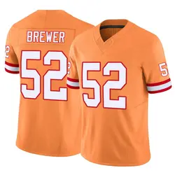Nike C.J. Brewer Tampa Bay Buccaneers Limited Orange Vapor F.U.S.E. Jersey - Youth