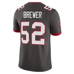 Nike C.J. Brewer Tampa Bay Buccaneers Limited Pewter Alternate Vapor Jersey - Men's