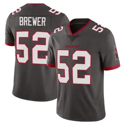 Nike C.J. Brewer Tampa Bay Buccaneers Limited Pewter Alternate Vapor Jersey - Youth
