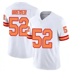 Nike C.J. Brewer Tampa Bay Buccaneers Limited White '76 Vapor F.U.S.E. Jersey - Men's