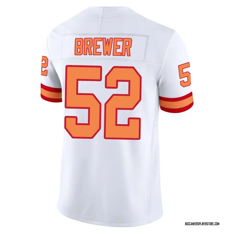 Nike C.J. Brewer Tampa Bay Buccaneers Limited White '76 Vapor F.U.S.E. Jersey - Men's