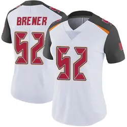 Nike C.J. Brewer Tampa Bay Buccaneers Limited White Vapor Untouchable Jersey - Women's