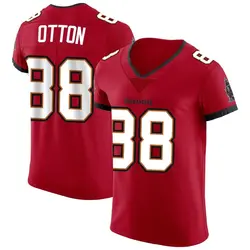 Nike Cade Otton Tampa Bay Buccaneers Elite Red Vapor Jersey - Men's