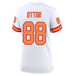 Nike Cade Otton Tampa Bay Buccaneers Game White '76 50th Season Jersey - Women's