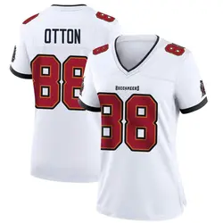 Nike Cade Otton Tampa Bay Buccaneers Game White Jersey - Women's