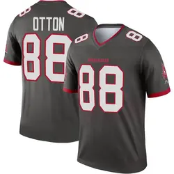 Nike Cade Otton Tampa Bay Buccaneers Legend Pewter Alternate Jersey - Men's
