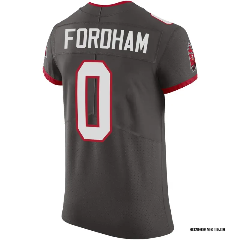 Nike Caden Fordham Tampa Bay Buccaneers Elite Pewter Alternate Vapor Jersey - Men's