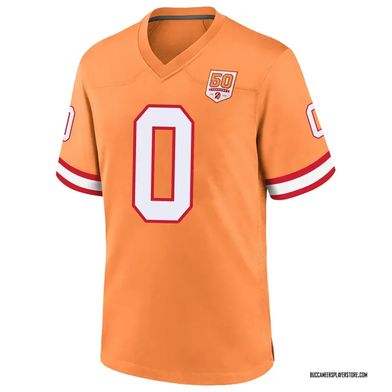 Nike Caden Fordham Tampa Bay Buccaneers Game Cream sicle 50th Season Jersey - Men's