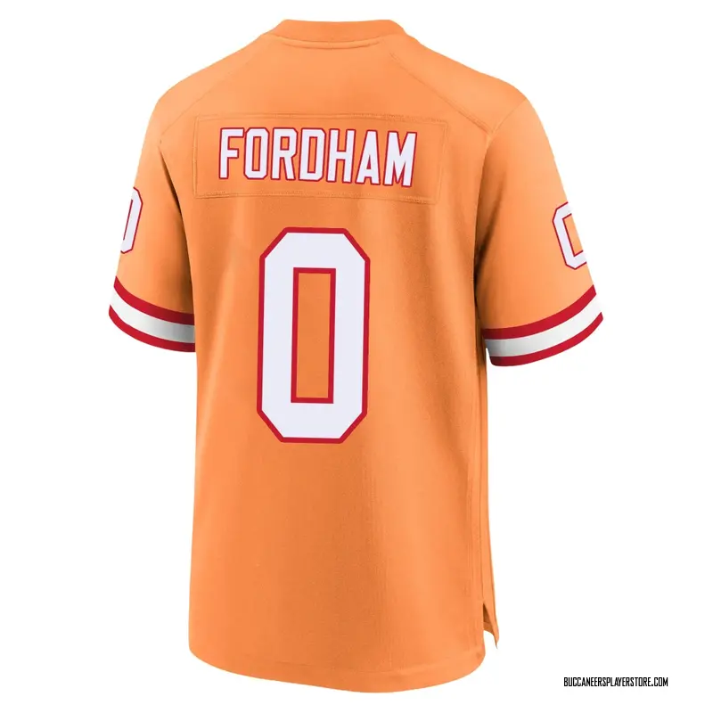 Nike Caden Fordham Tampa Bay Buccaneers Game Cream sicle 50th Season Jersey - Men's