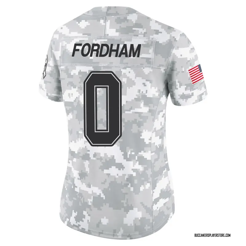 Nike Caden Fordham Tampa Bay Buccaneers Limited Arctic Camo 2024 Salute to Service Jersey - Women's